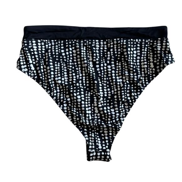 SWIMSUITS FOR ALL POLKA DOT BIKINI BOTTOM NWOT SIZE 14 - Picture 4 of 6